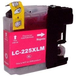 COMPATIBLE Brother LC225XLM - Cartouche d'encre magenta