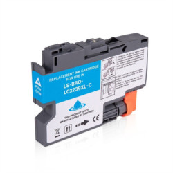 COMPATIBLE Brother LC1000C - Cartouche d'encre cyan
