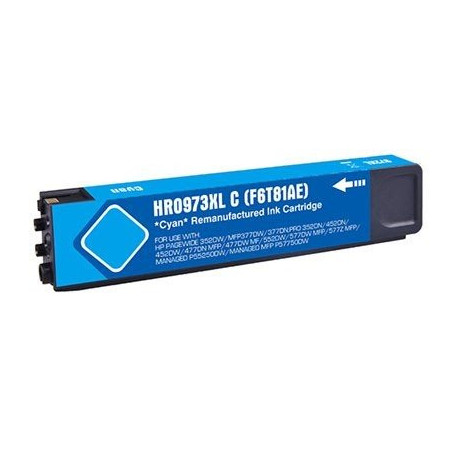 COMPATIBLE HP F6T81AE / 973X - Cartouche d'encre cyan