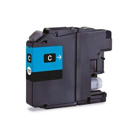 COMPATIBLE Brother LC3213C - Cartouche d'encre cyan