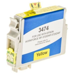 COMPATIBLE Epson C13T34744010 / 34XL - Cartouche d'encre jaune