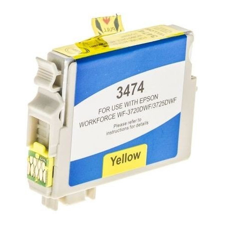 COMPATIBLE Epson C13T34744010 / 34XL - Cartouche d'encre jaune