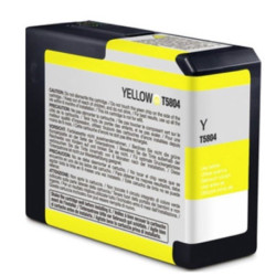 COMPATIBLE Epson C13T580400 / T5804 - Cartouche d'encre jaune