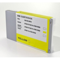 COMPATIBLE Epson C13T603400 / T6034 - Cartouche d'encre jaune